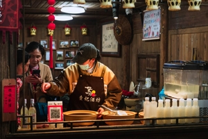 Verkaufsstand in China