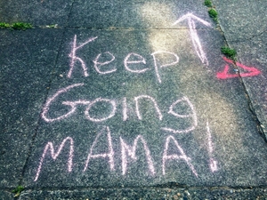 Dessin Keep Going Mama