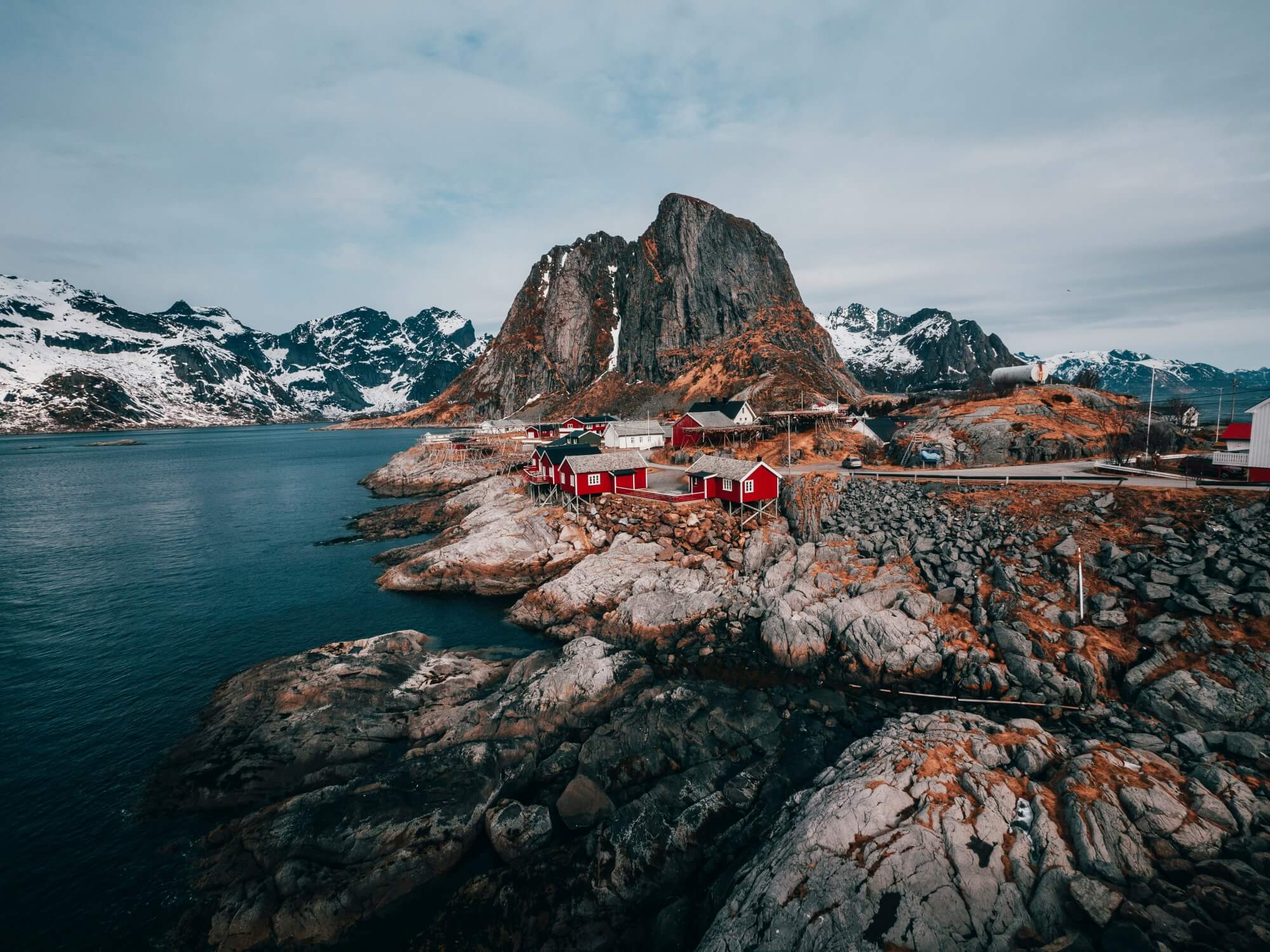 Postkarte Lofoten Islands, Svolvær, Norway