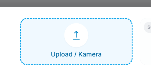Screenshot: Foto-Upload Fenster